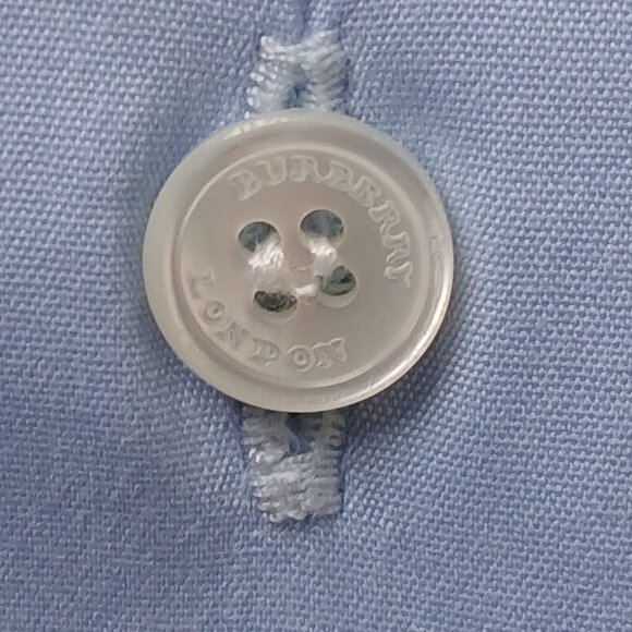 Burberry London Slim Fit Shirt Size 15 1/2 - 39 - Picture 6 of 10